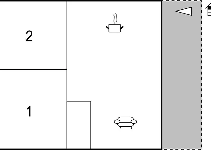 公寓 2 Bedroom In 特罗吉尔